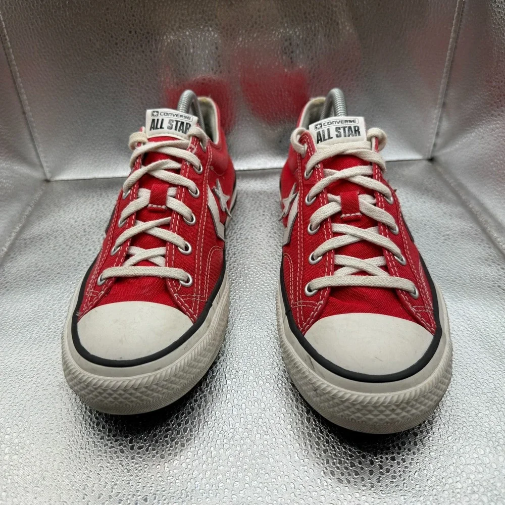 Size 7 Converse All Star Player 76 Red White Kids Casual Lifestyle Shoes A08404F